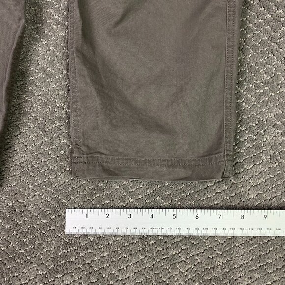 Eddie Bauer Rappel Canvas Pants Men's 34 x 32 Gray First Ascent Hiking Outdoor - Picture 14 of 16